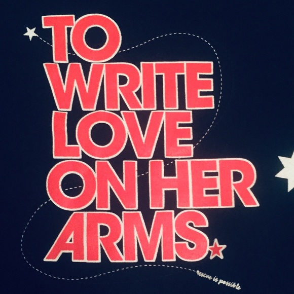 TWLOHA Australian print T-shirt Y2K punk pop emo - Picture 3 of 6